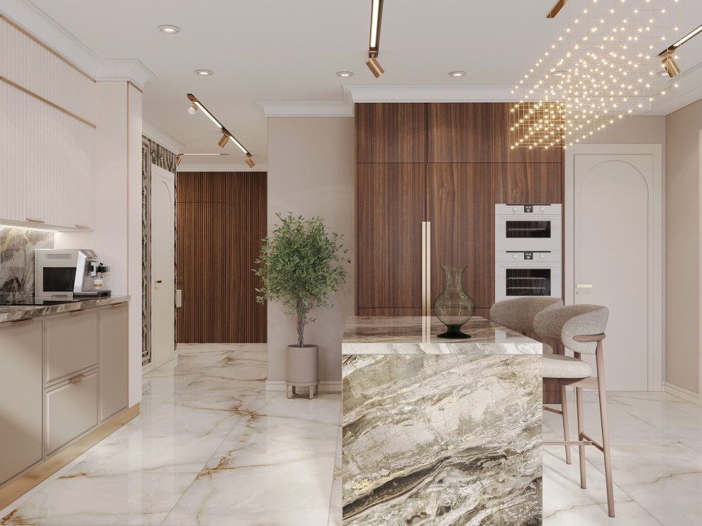 Кухня Барнхаус ЖК 115м2