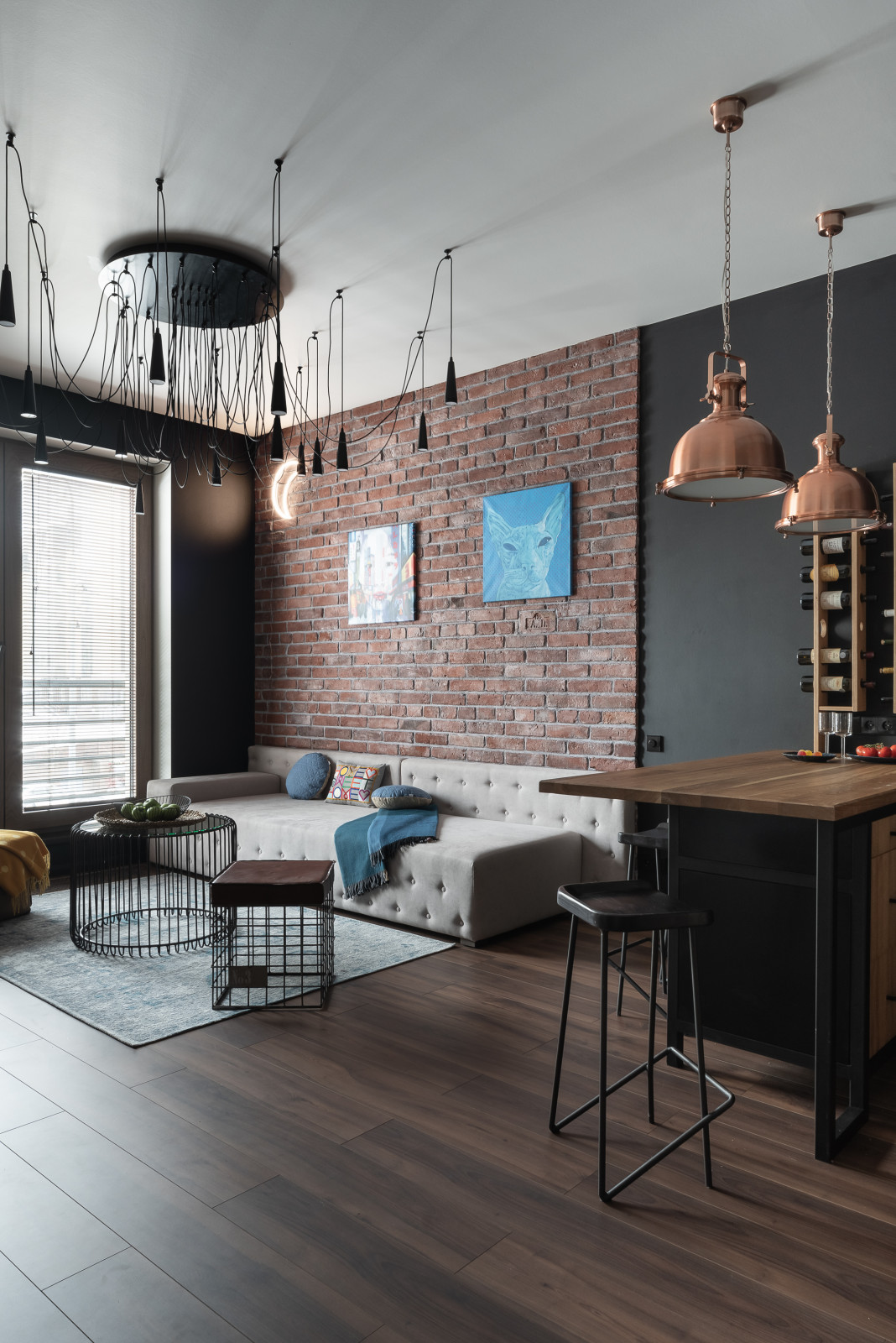 Люстра для студии Viz Diz