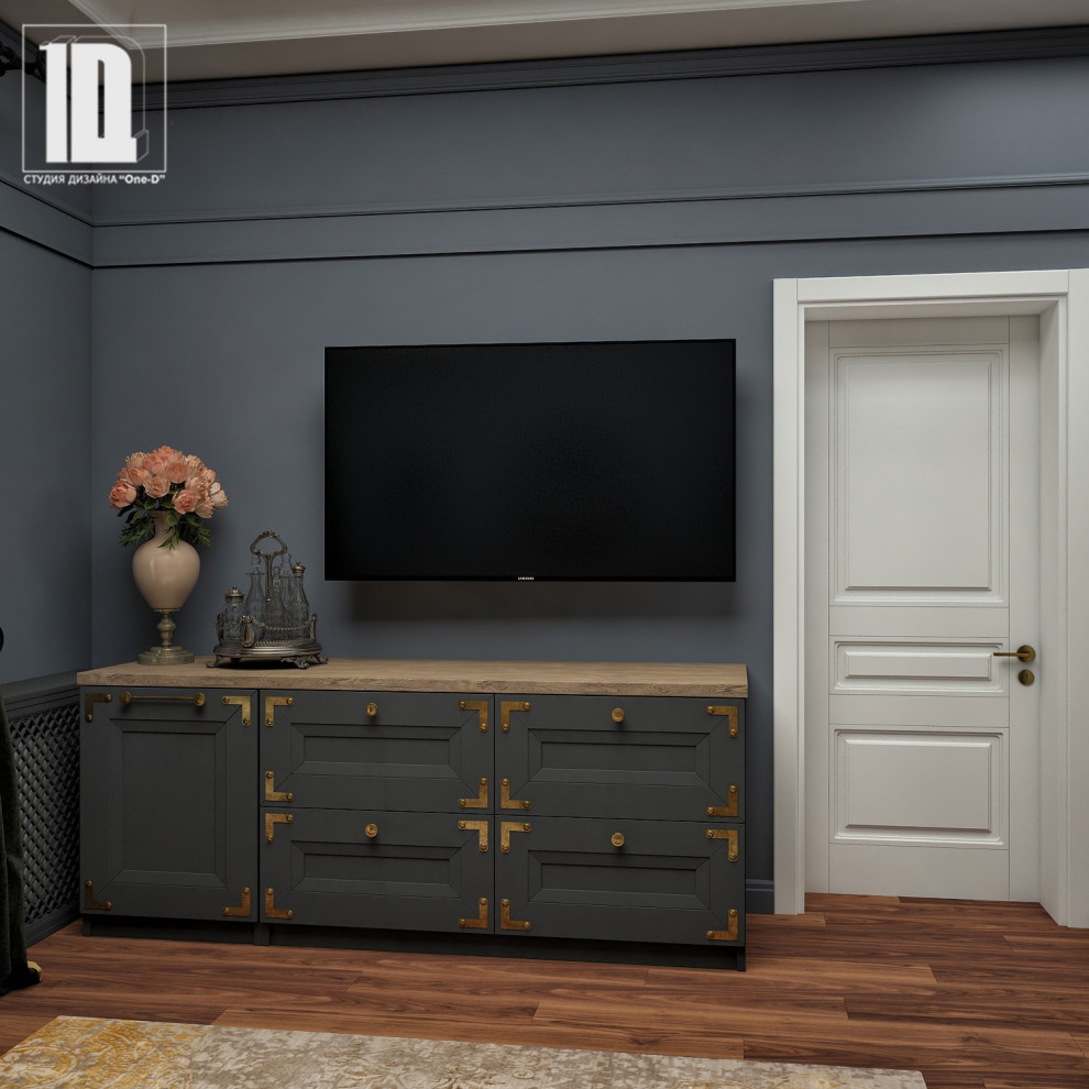 Гостиная гостиничного номера, ТВ зона