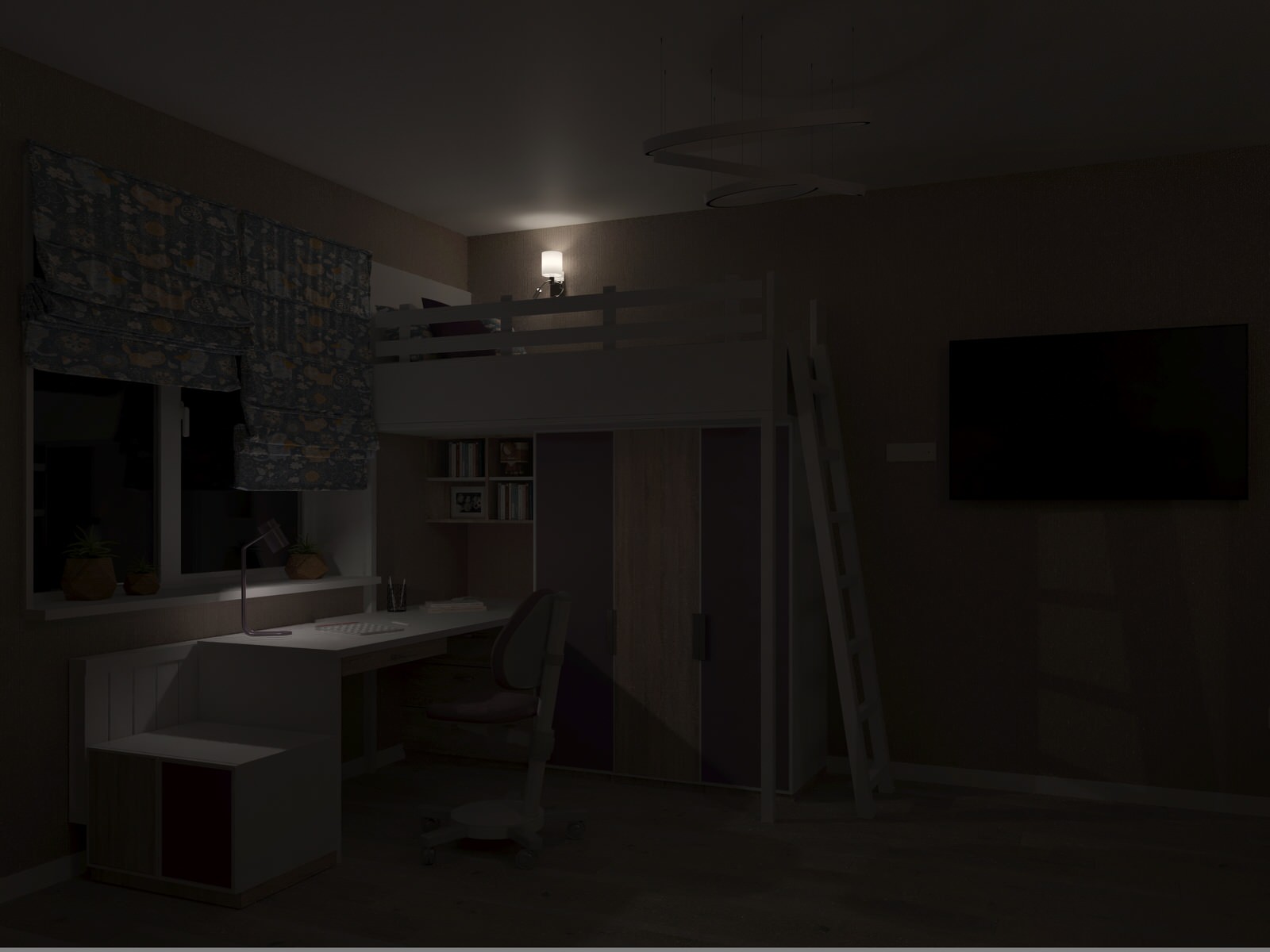 Детская для двух принцесс