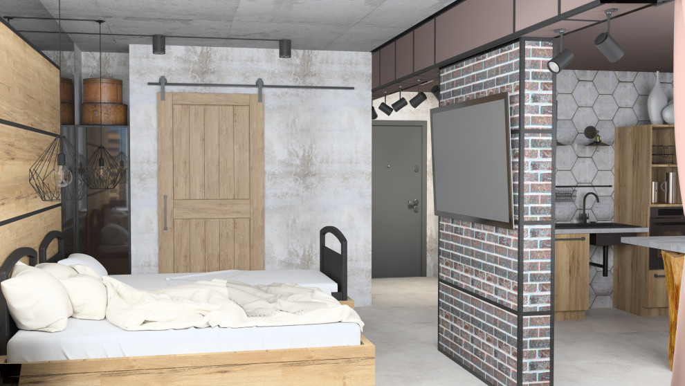 Лофт в многоэтажном доме