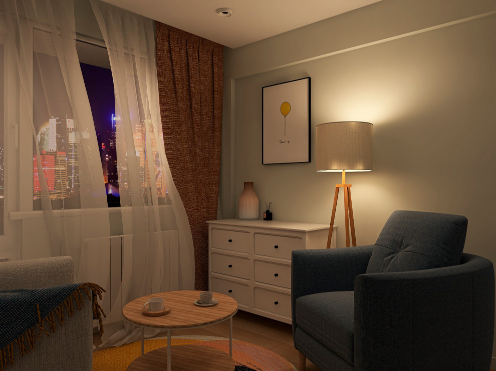 Сочный и бюджетный сканди интерьер