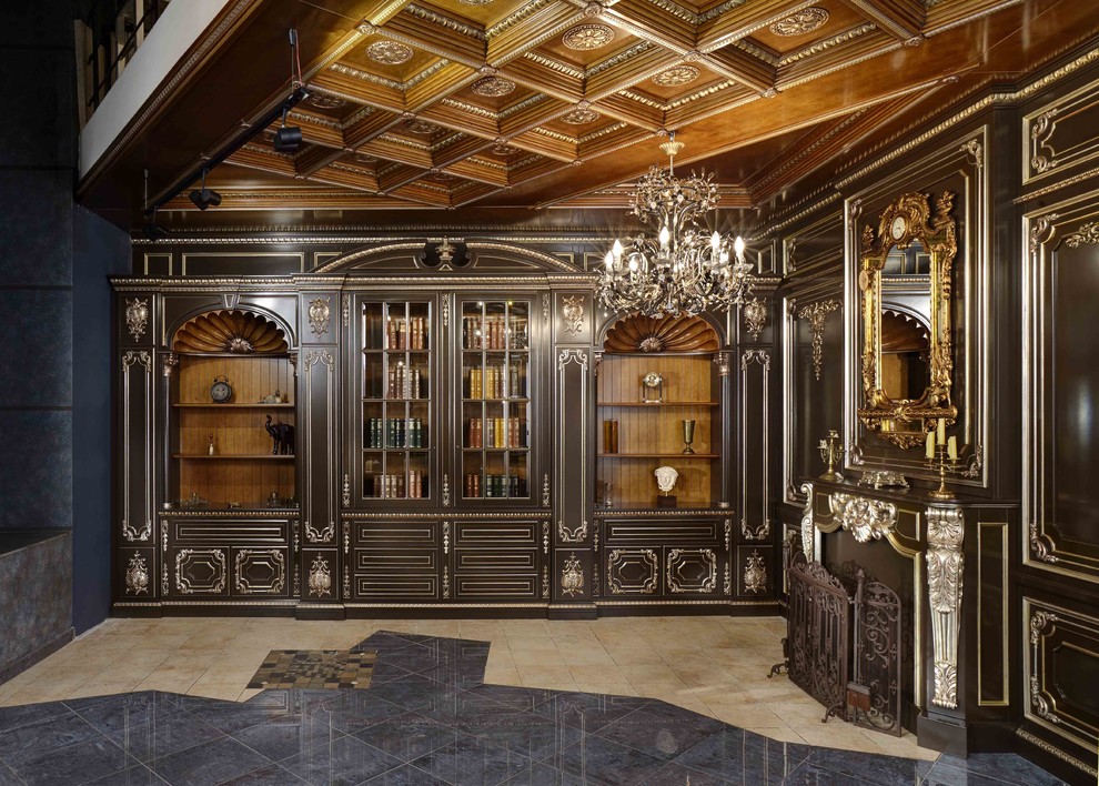 Кабинет в изысканном стиле.