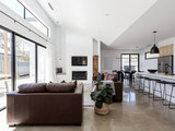 Contemporary Living Room by BRIROCK Custom Homes