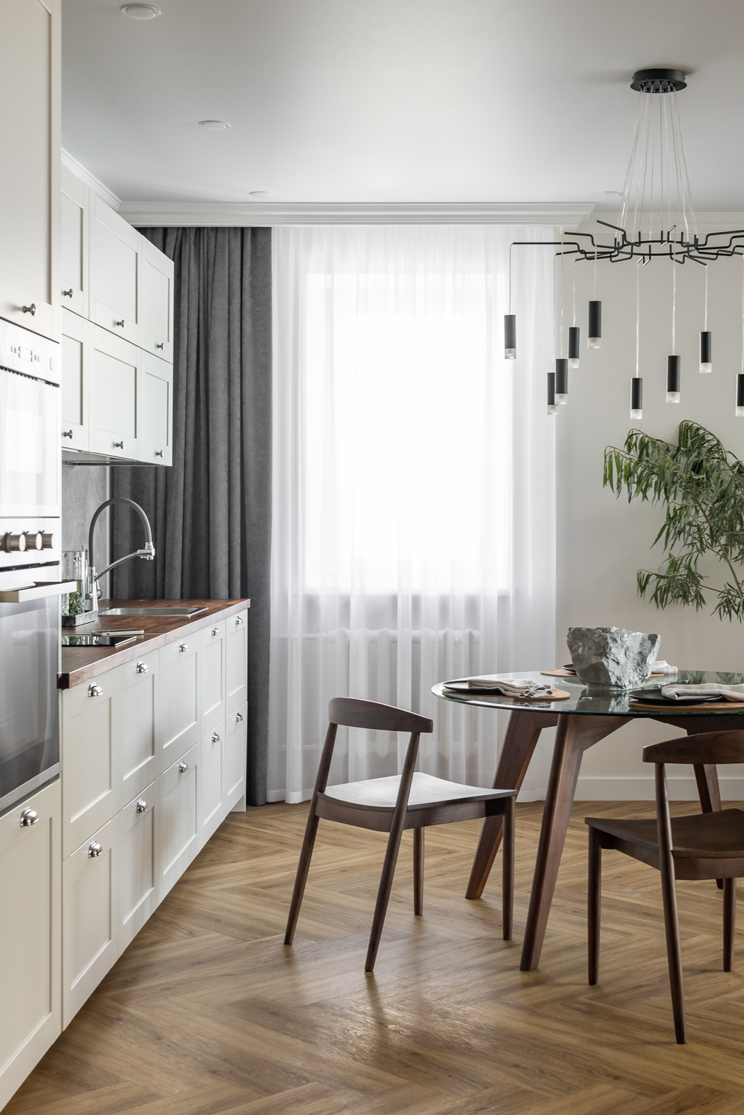 Реализованный проект квартиры 100 кв метров г.Тюмень