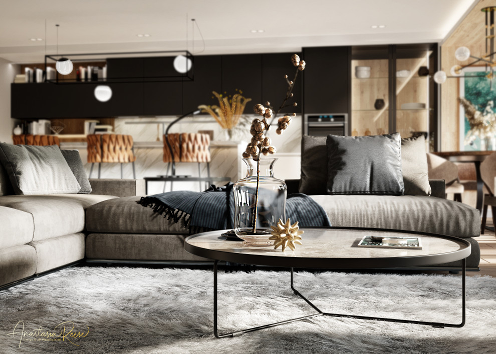 Дизайн проект "Старый мандарин"