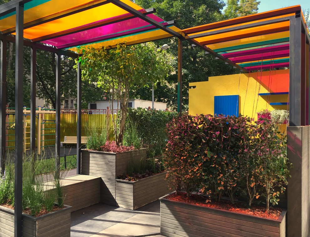 Внутренний дворик. Номинация Малый сад "Цветочный джем"