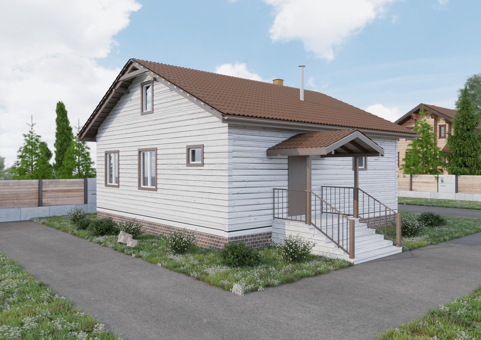 Дом из бруса