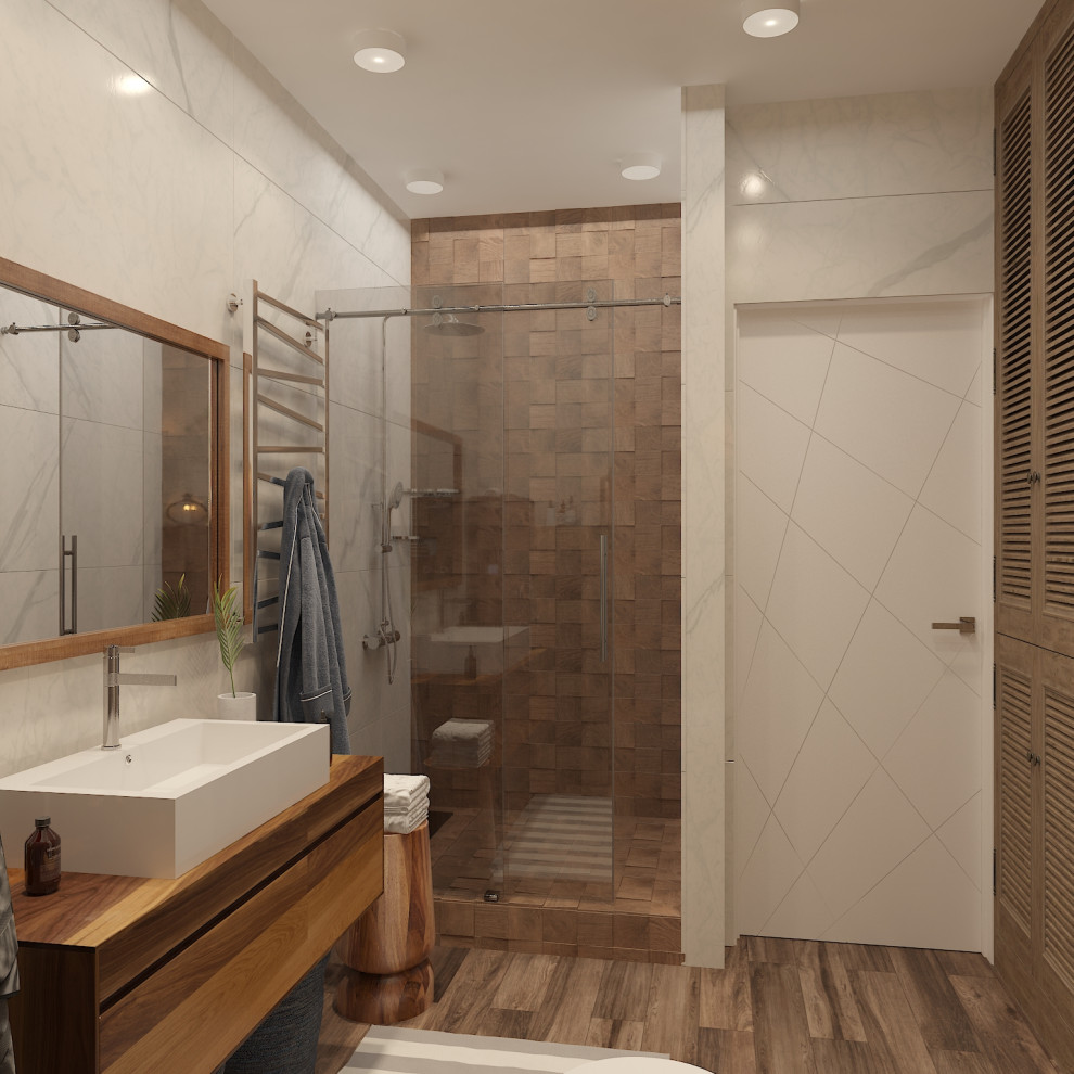 Дизайн проект квартиры для молодой девушки