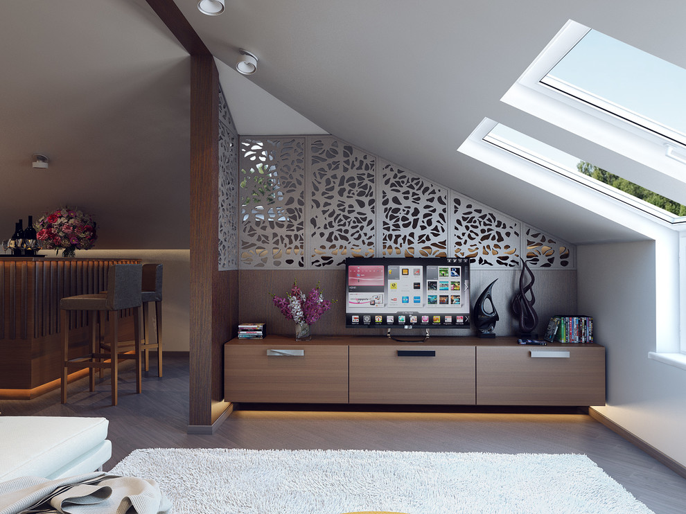 Мансарда в таунхаусе