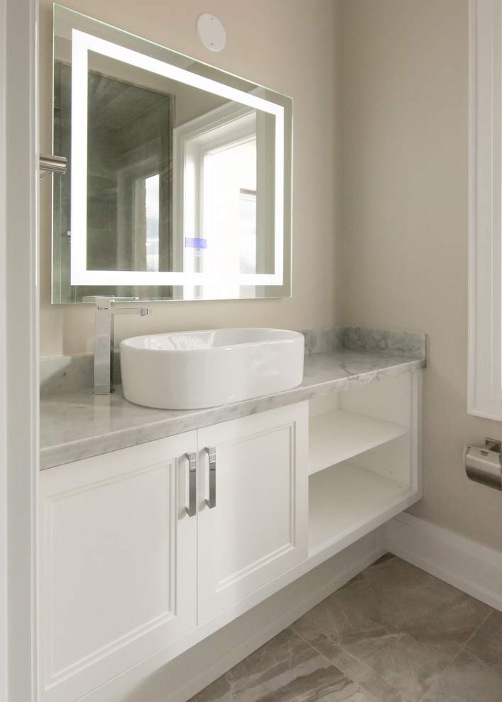Bathroom - transitional bathroom idea in Toronto