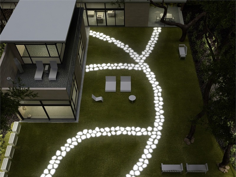 Декоративное ландшафтное освещение