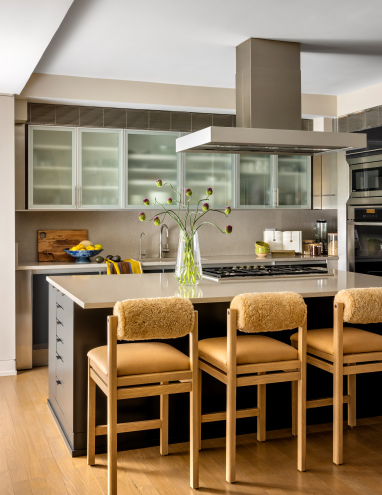 Tactile, Earthy City Escape - Contemporary - Kitchen - New York - by ...