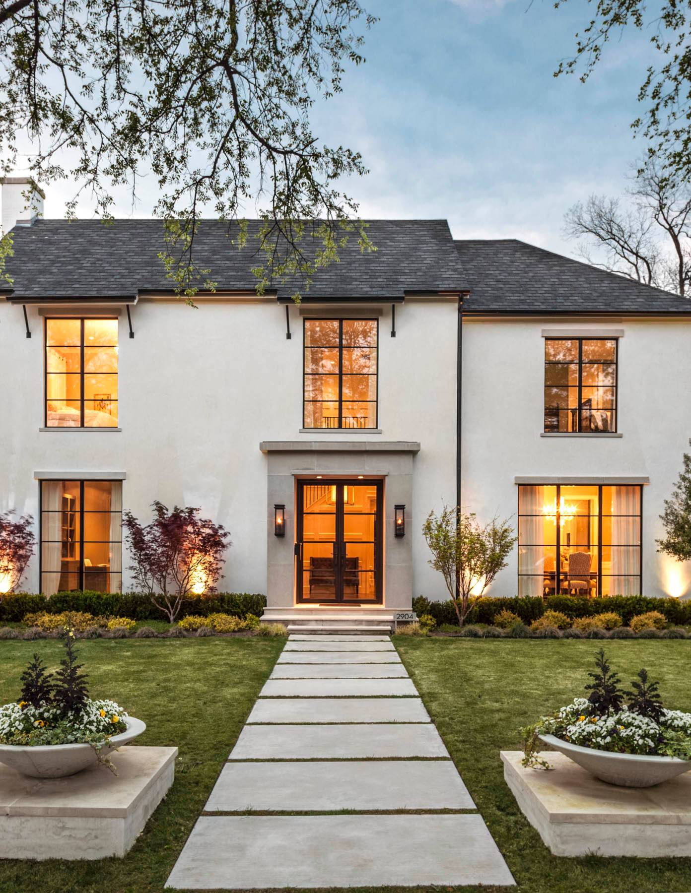 75 Stucco Exterior Home Ideas You'll Love - January, 2026 | Houzz, image size:1392x1800