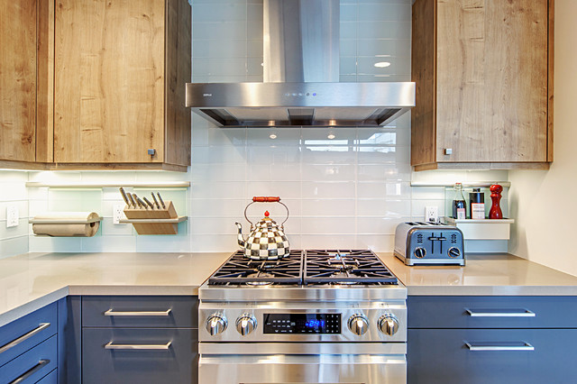 Urban Downtown Custom Residential Remodel contemporary-kitchen