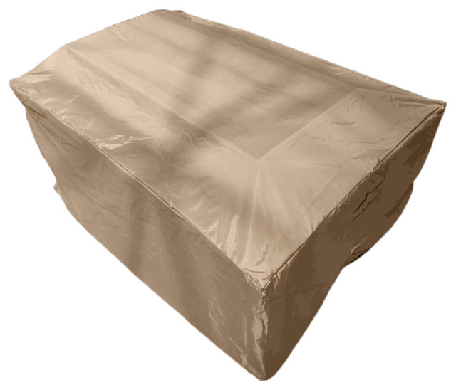 Hiland Heavy Duty Waterproof Two Tiered Fire Pit Cover Hiland Heavy Duty Waterproof Two Tiered Fire Pit Cover