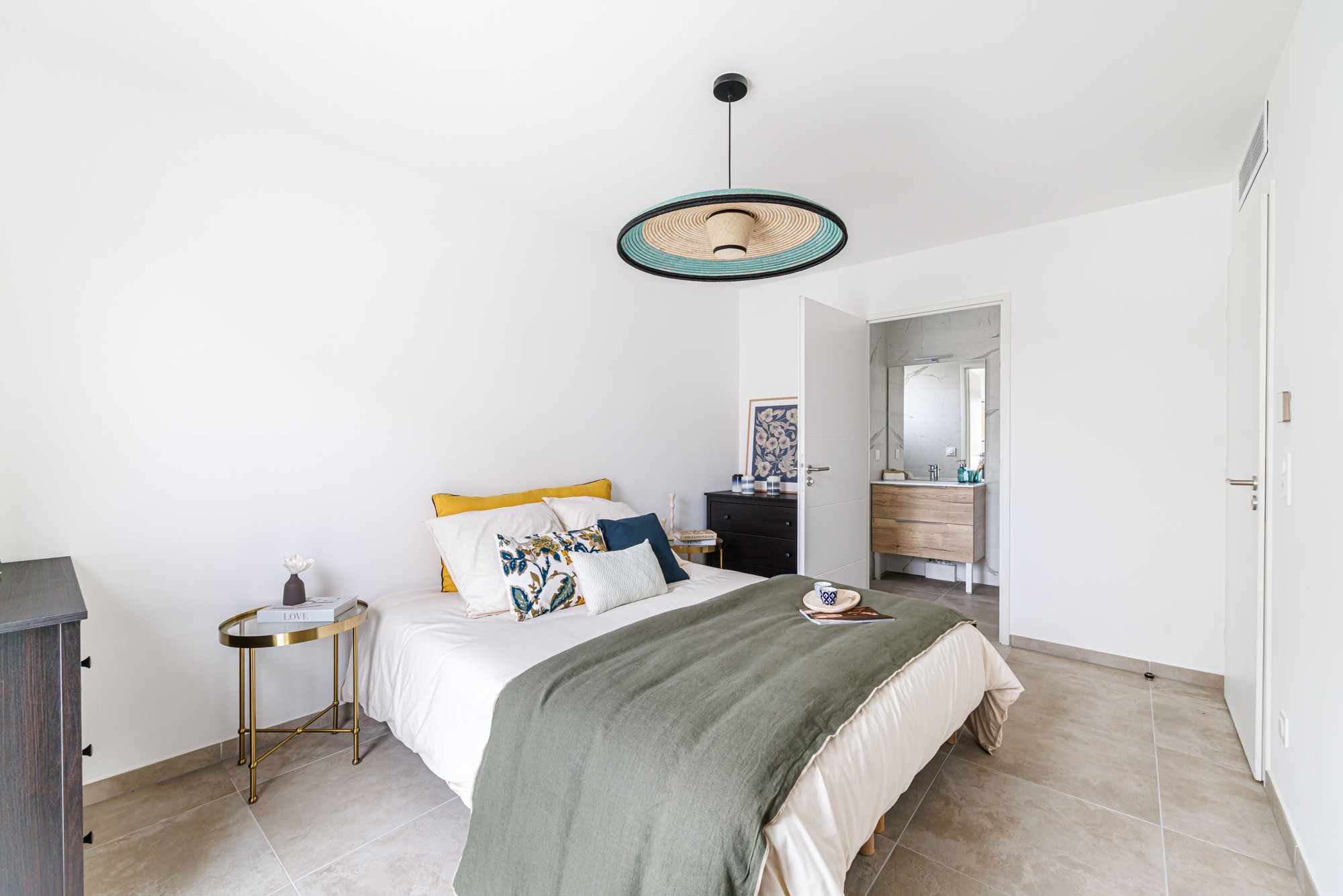 Home staging, L'Echappée mer, Cagnes sur mer