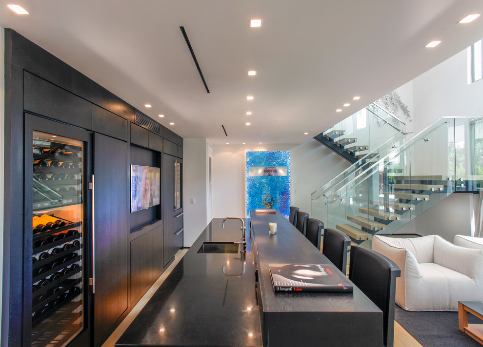 Ocean House Residence - Modern - Home Bar - Miami - by Choeff Levy ...