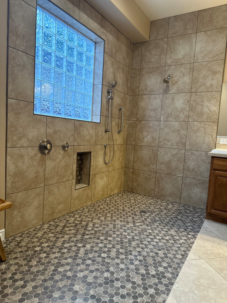ADA Bathroom/Garage Retrofit and New Flooring