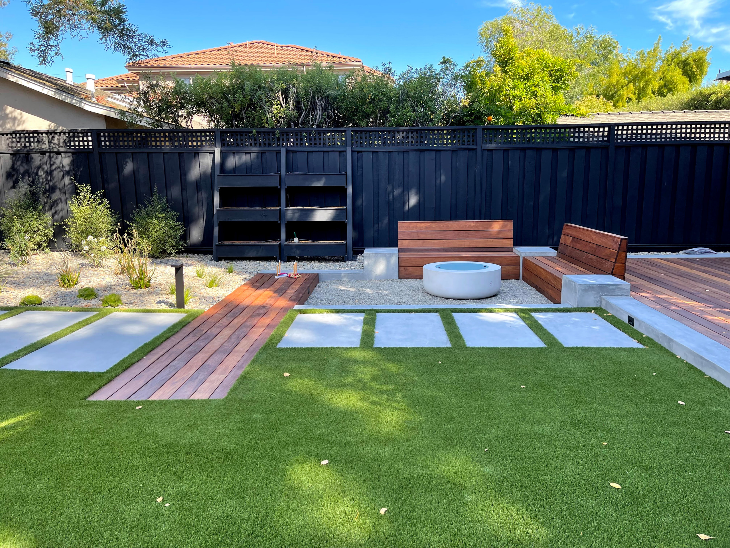 Redwood City Backyard/Front Yard Renovation
