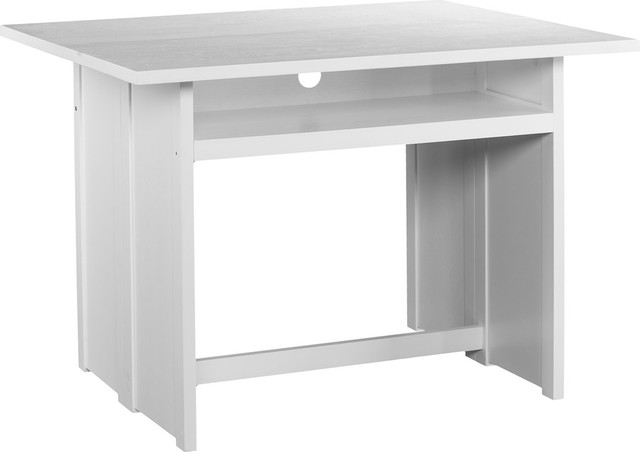 Kempsey Convertible Console To Dining Table White