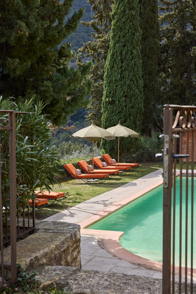 French Farmhouse Interior Design, France - Country - Swimming Pool ...