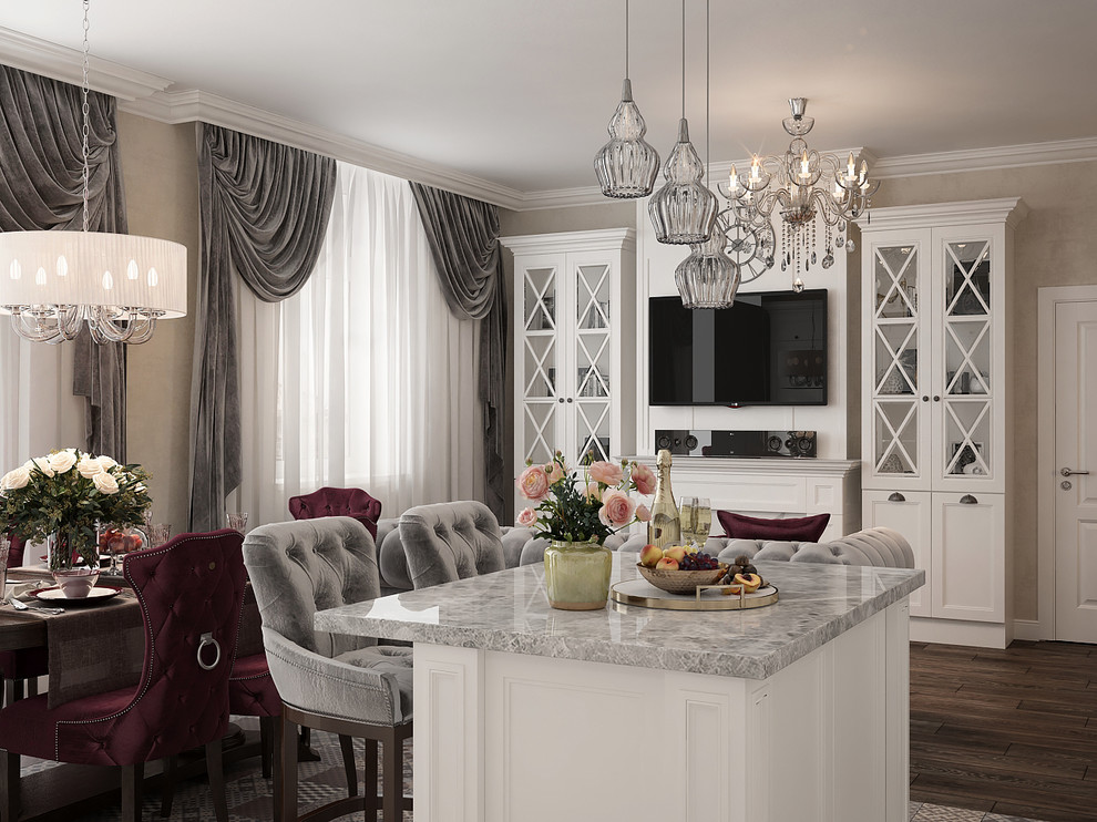 Дизайн-проект 3х комнатной квартиры г.Калуга, ул.Карпова