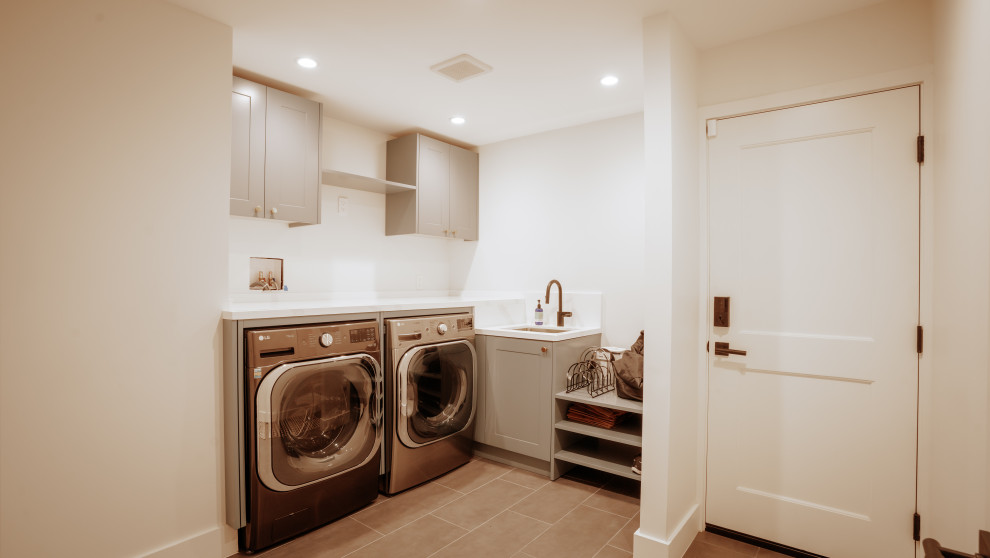 Laurel Grove Modern Home Remodel - Modern - Laundry Room - Los Angeles ...