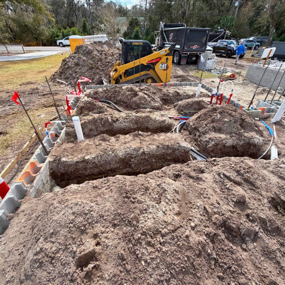 Project Spotlight Update: Zephyrhills Custom Build Underground Rough-In Complete