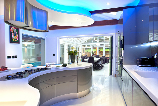 Grey Paresh modern-koek