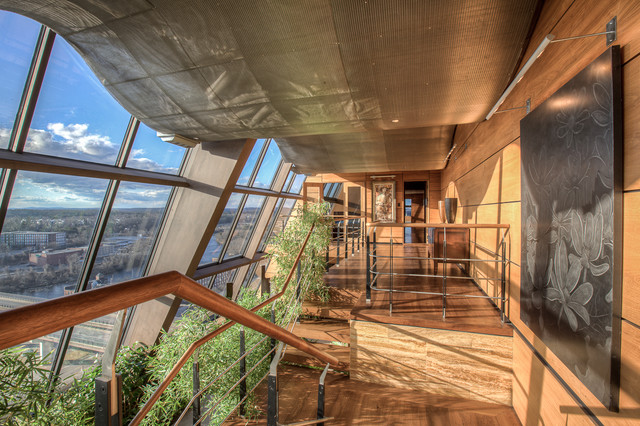 Glass Penthouse Aparment modern-hall Modern Hall Manchester Nh Modern Hall Manchester Nh Glass Penthouse Aparment modern-hall