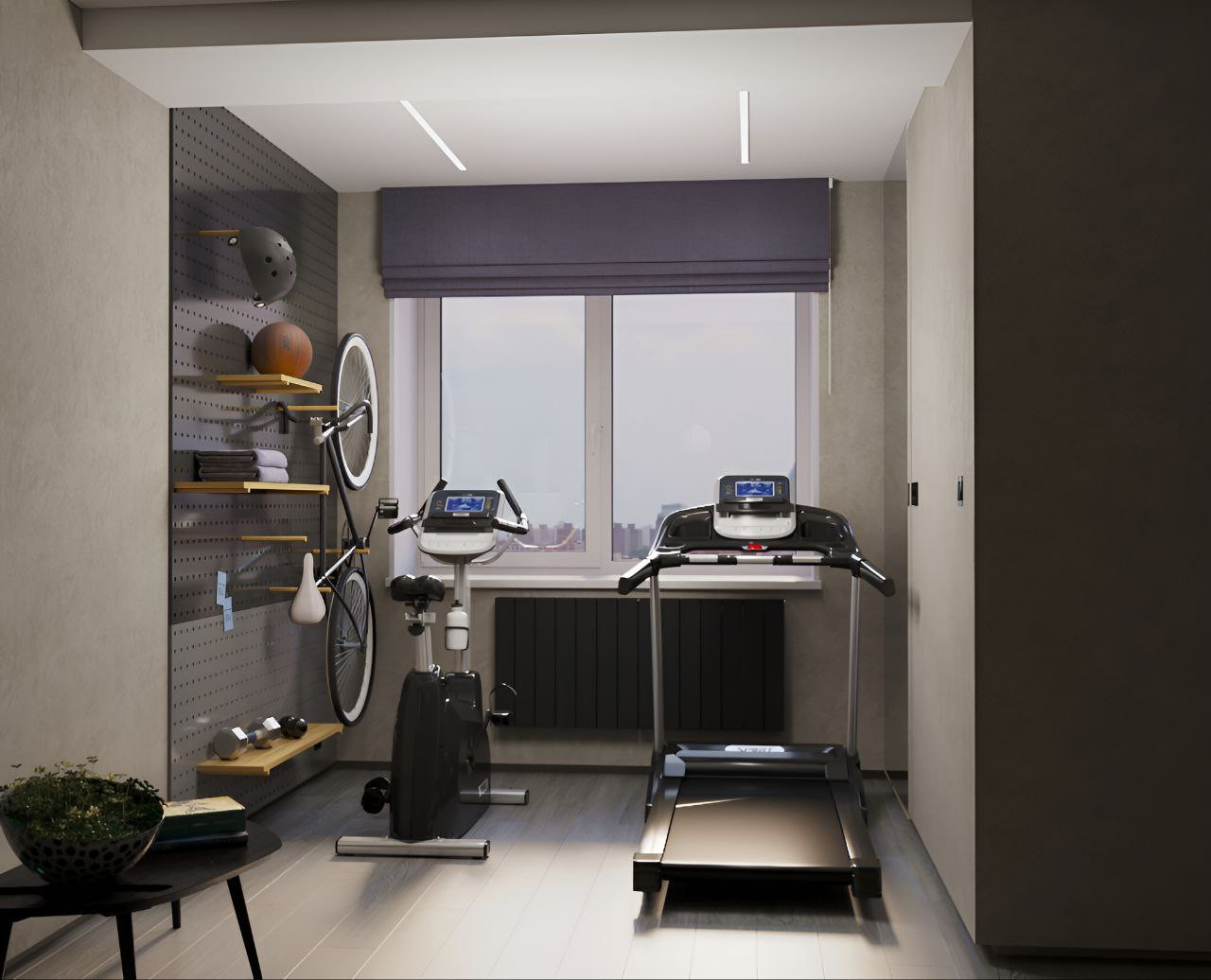 Квартира свободной планировки с двумя Эркерами