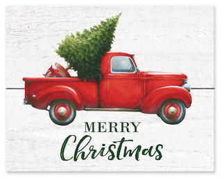 Merry Christmas Red Truck 8