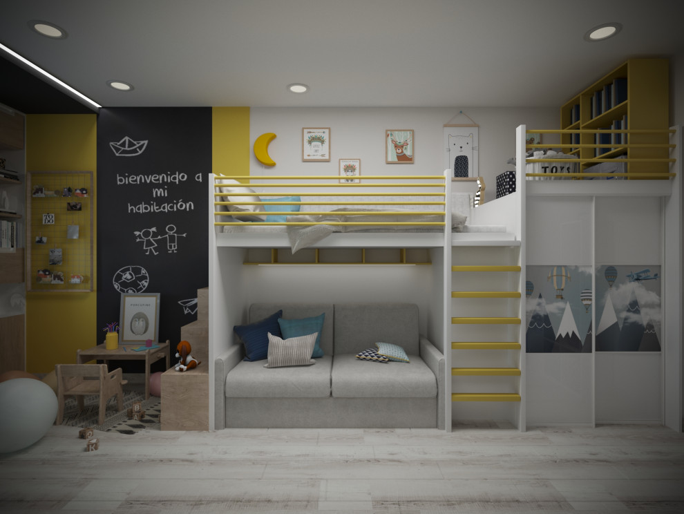 Современный проект квартиры для молодой семьи!