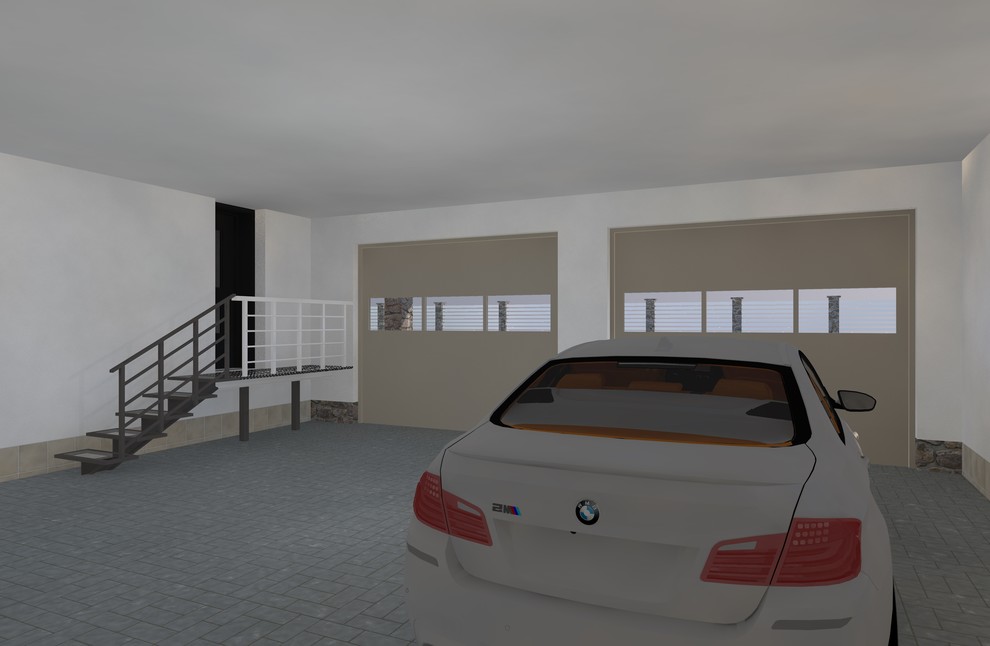 каменный дом с большим бассейном