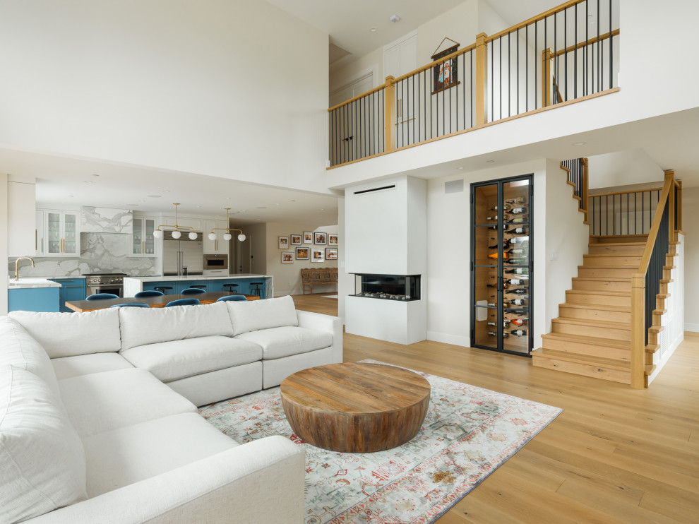 Home design - transitional home design idea in Seattle