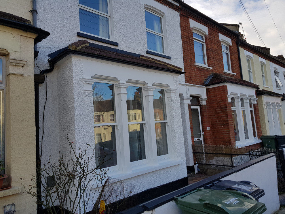 Replacing original features to period property + new timber sash windows
