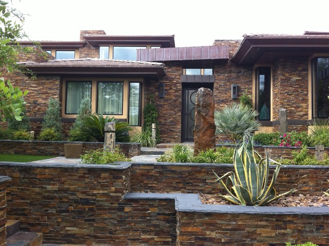 Stone Cladding trendy-hus-og-facade