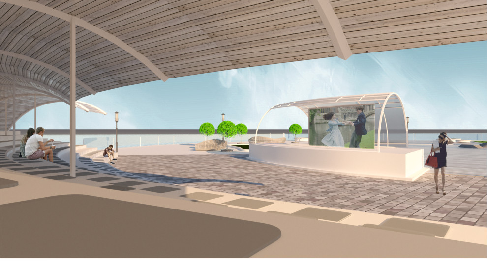 Проект организации прибрежной территории парка "40 лет ВЛКСМ"