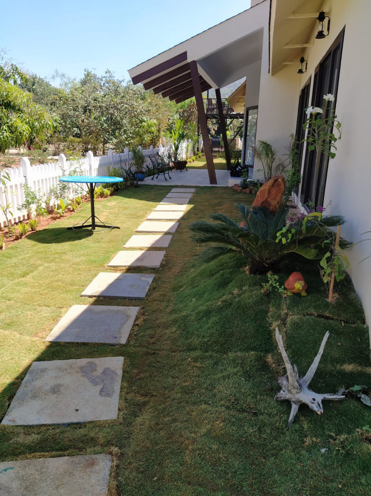 Indian garden in Bengaluru.