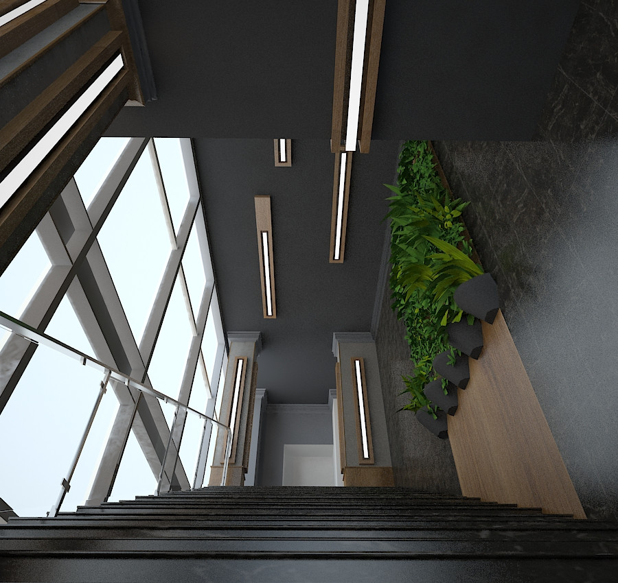 Дизайн-проект офисного пространства строительной компании " Мервинский"