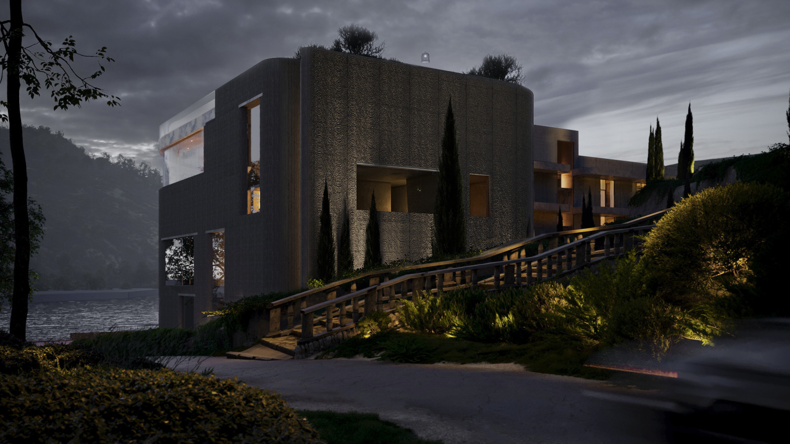 Отели архитектура