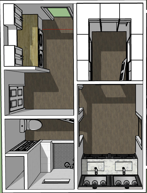 Inspiration for a transitional home design remodel in Seattle