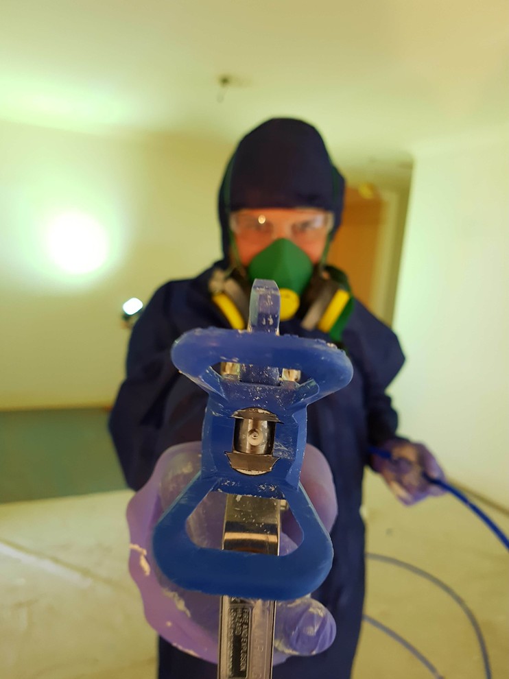 Spray painting NOW part of Our Services