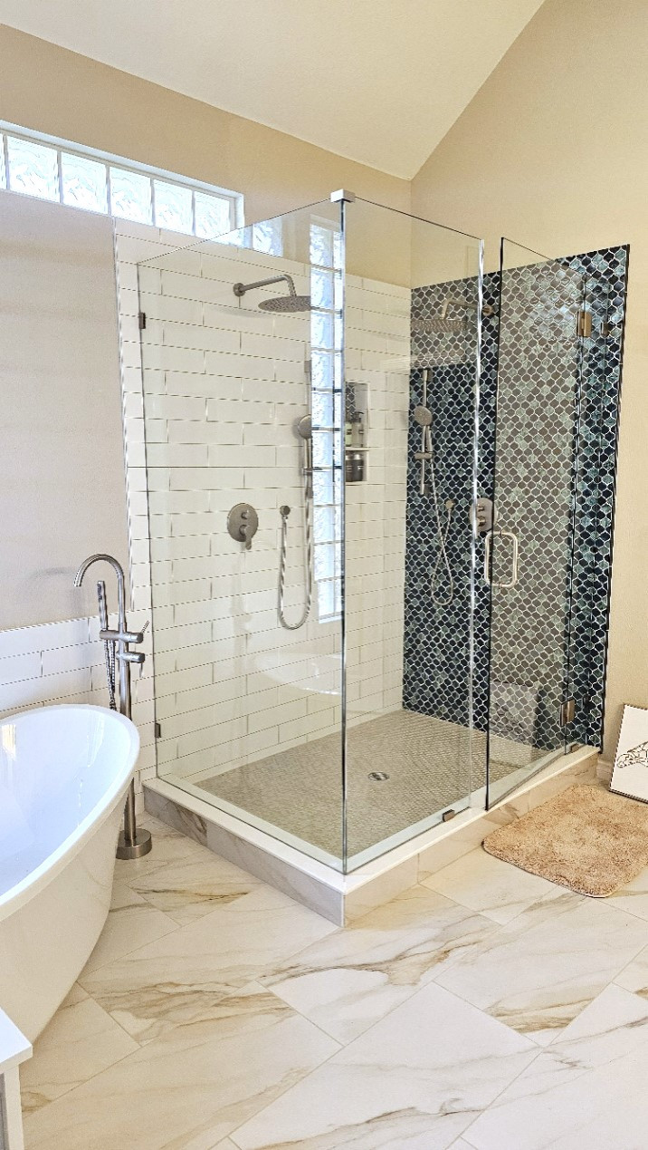 Garland TX - Master Bathroom Remodeling