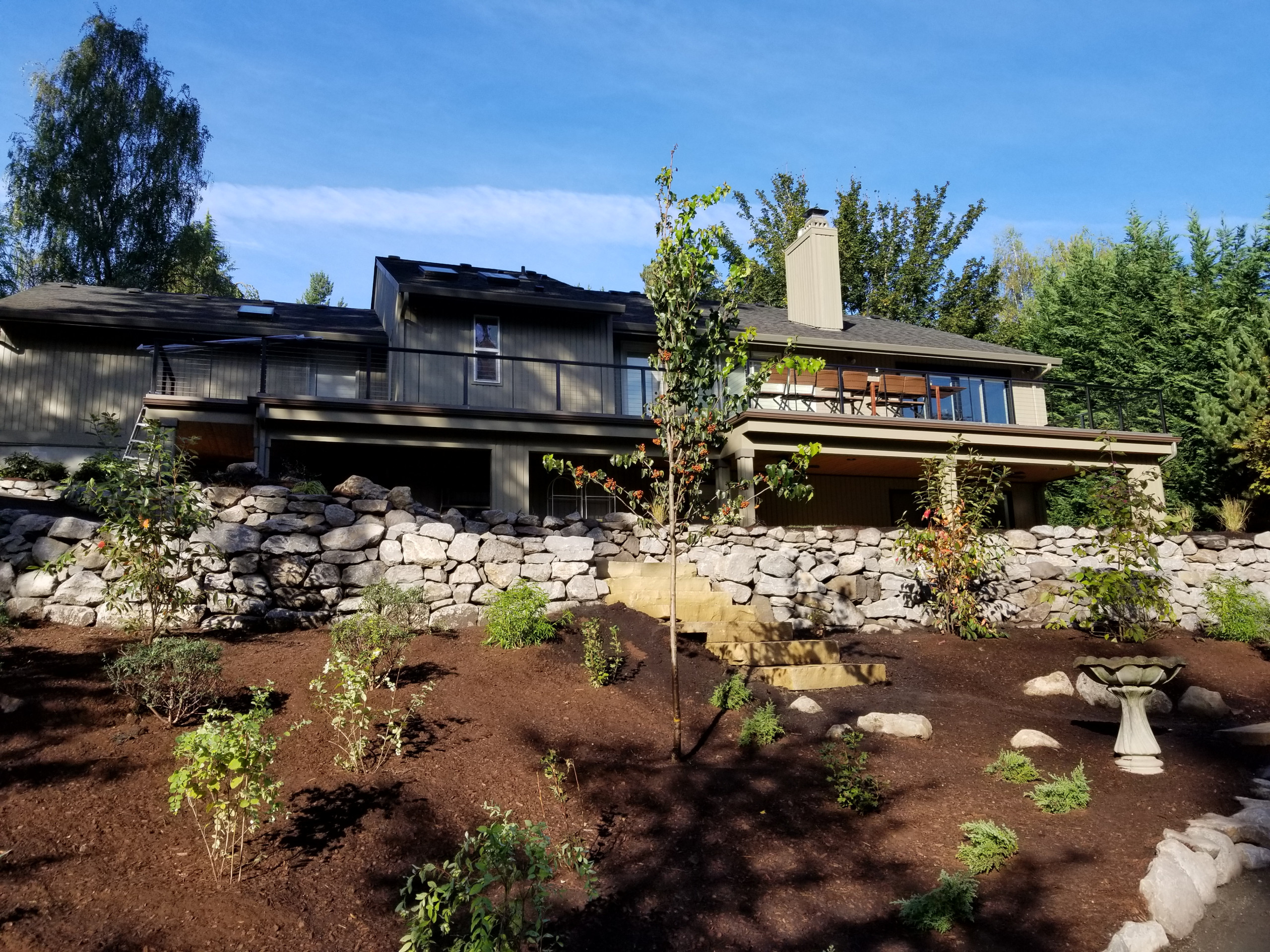 outdoor living space