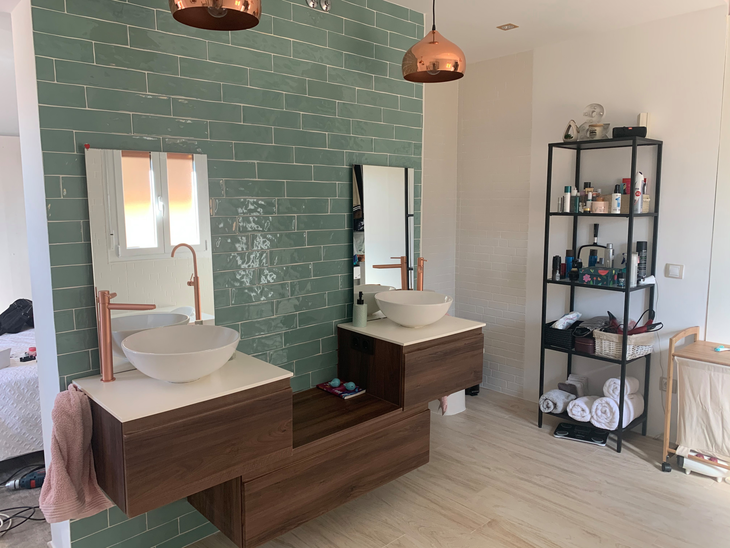 Reforma de baño con personalidad