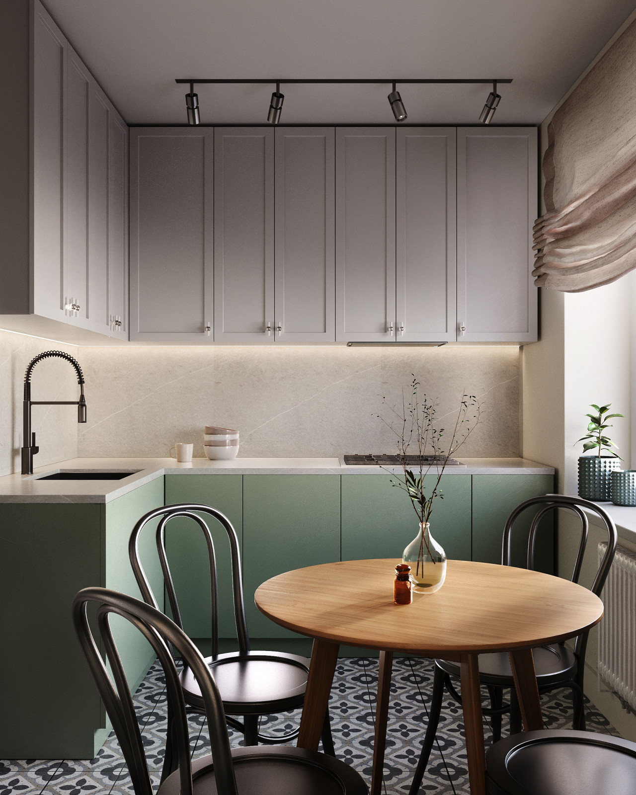 трехкомнатная квартира