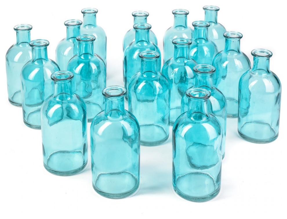 Medicine Bottle Vases, Set of 48 Contemporary Vases by Serene