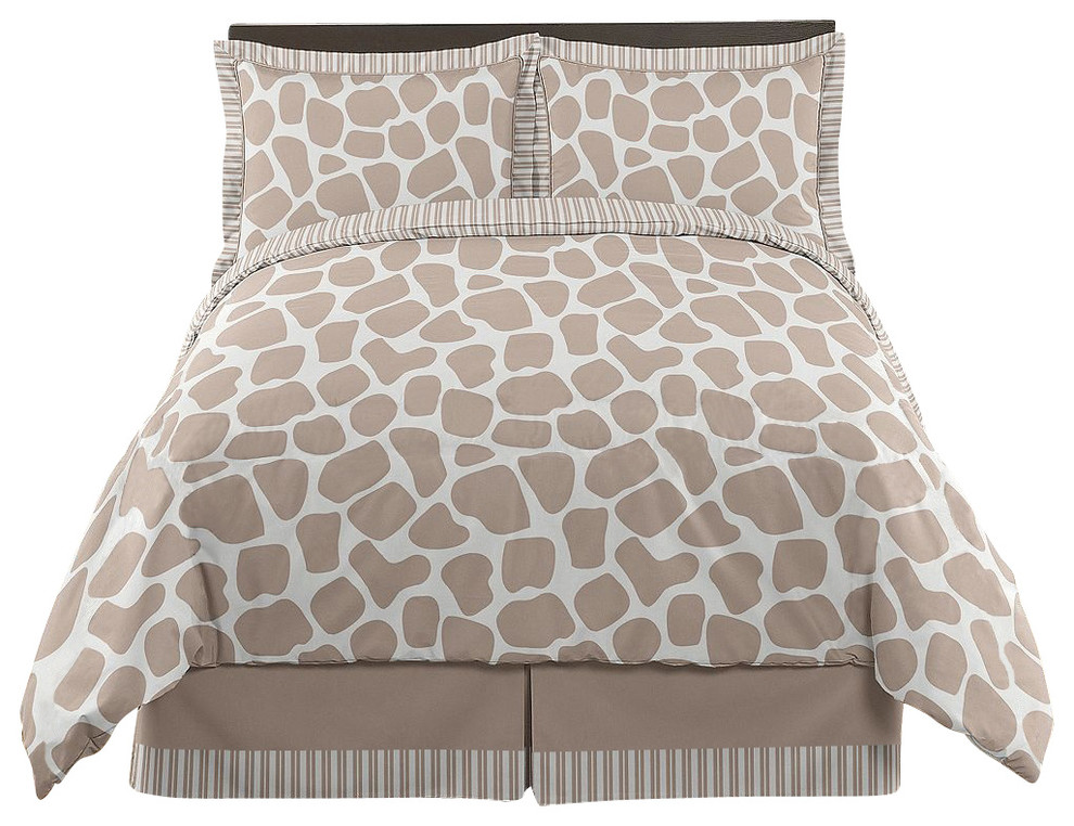 Giraffe 4-Piece Twin Bedding Set by Sweet Jojo Designs